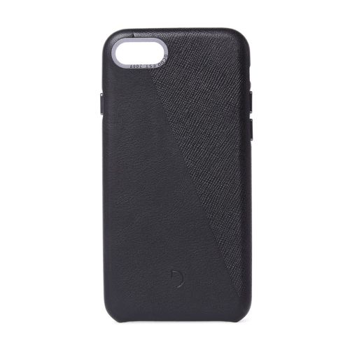 Decoded Dual Leather Backcover iPhone SE (2020)/8/7 Black