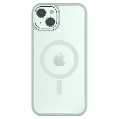 QDOS Hybrid Soft Case for iPhone 15 Plus - Light Green