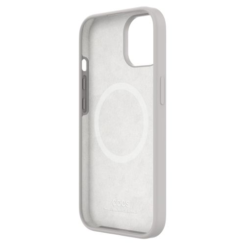 QDOS Touch Pure Case for iPhone 15 - White Grey