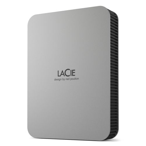 LaCie Mobile Drive 4Tb HD USB-C/4.0 Moon Silver