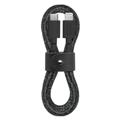 Native Union Belt Cable USB-C - Lightning 1.2m - Cosmos Black