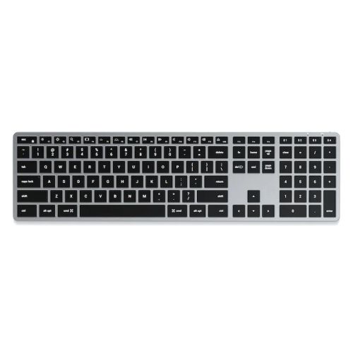 Satechi Aluminum Bluetooth X3 Keyboard + Numpad - INT - Space Grey