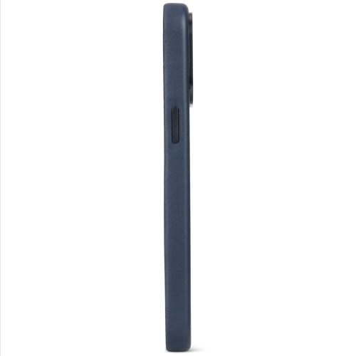 DECODED Leather Backcover w/MagSafe for iPhone 15 - True Navy
