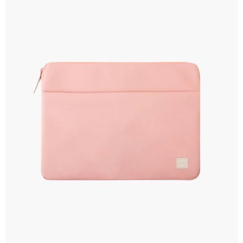 UNIQ Vienna Protective RPET Fabric Laptop Sleeve (Up to 14”) - Peach Pink