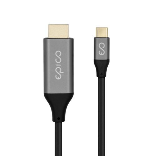 EPICO Type-C to HDMI CABLE 1,8m gray (2020)