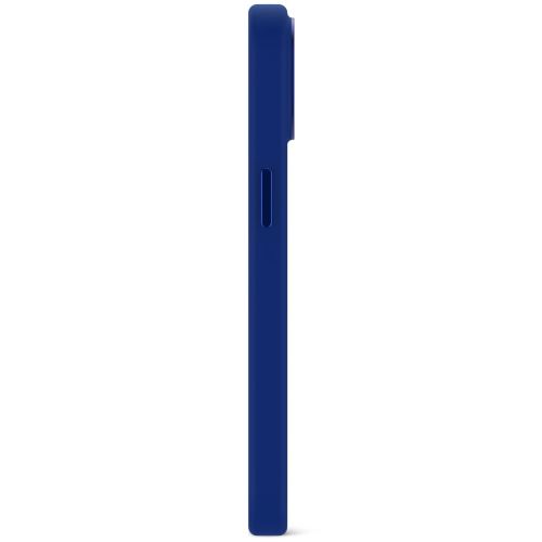 DECODED Silicone Backcover w/MagSafe for iPhone 15 Plus - Galactic Blue