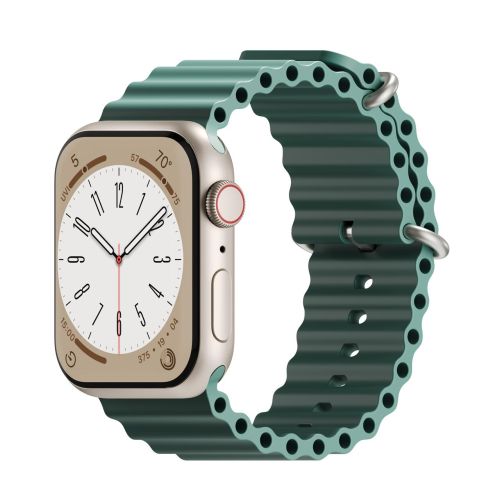 NEXT.ONE H2O Band for Apple Watch 45/49mm - Deep Sea Green