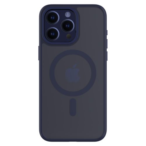 QDOS Hybrid Soft Case for iPhone 15 Pro Max - Dark Blue