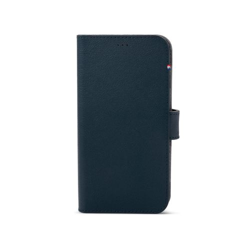 DECODED Leather Detachable Wallet Case for iPhone 8/SE/2020/22 - Steel Blue