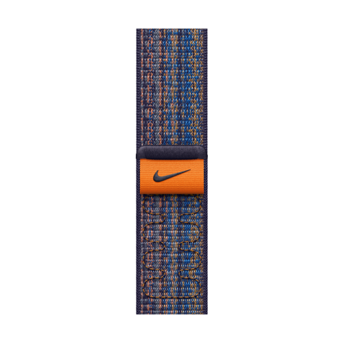 Apple Watch 45mm Nike Sport Loop Game Royal/Orange