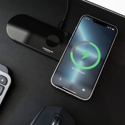 Vonmählen Aura Home - The 3 in 1 Wireless Charging Station - Black