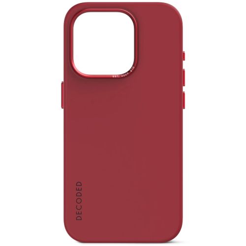 DECODED Silicone Backcover w/MagSafe for iPhone 15 Pro - Astro Dust