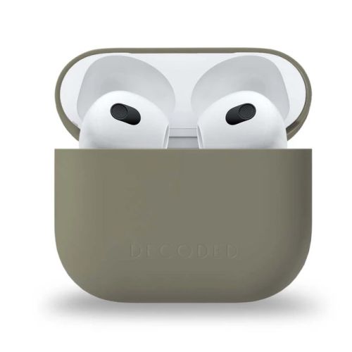 Decoded Silicone Aircase | Airpods 3rd Gen - Olive