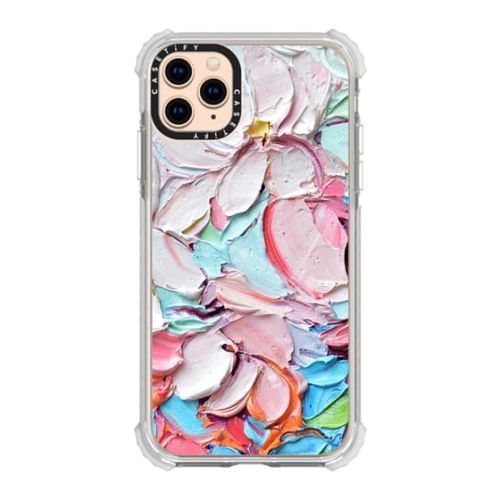 Cherry Blossom Petals  iPhone 11 Pro Max Grip - clear