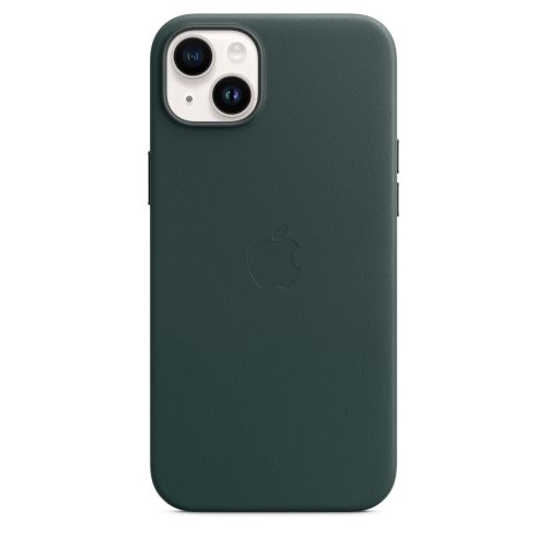 Apple iPhone 14 Plus Leather Case w/MagSafe Forest Green