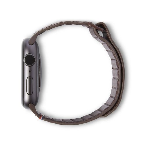 Decoded Leather Magnetic Traction Strap for Apple Watch 42/44/45/49 mm - Brown