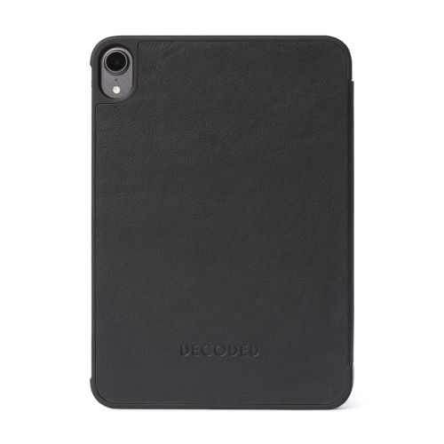 DECODED Leather Slim Cover iPad Mini 6 - Black