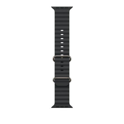 Apple Watch 49mm OceanBand Black - Natural Titanium
