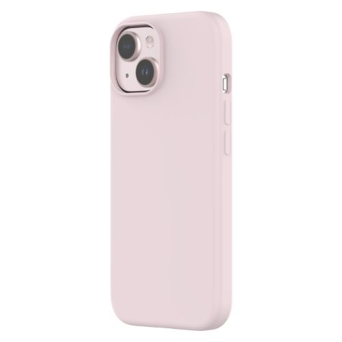QDOS Touch Pure Case for iPhone 15 - Light Pink