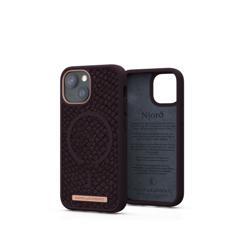 njord  Elder Case for iPhone 13 Mini (aubergine) 