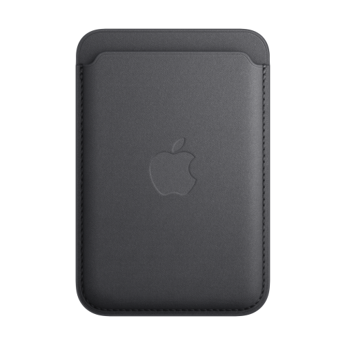 Apple iPhone FineWoven Wallet w/MagSafe - Black