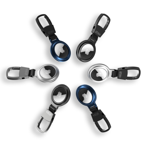 NEXT.ONE AirTag Magnetic Aluminium Key Carabiner - Blue
