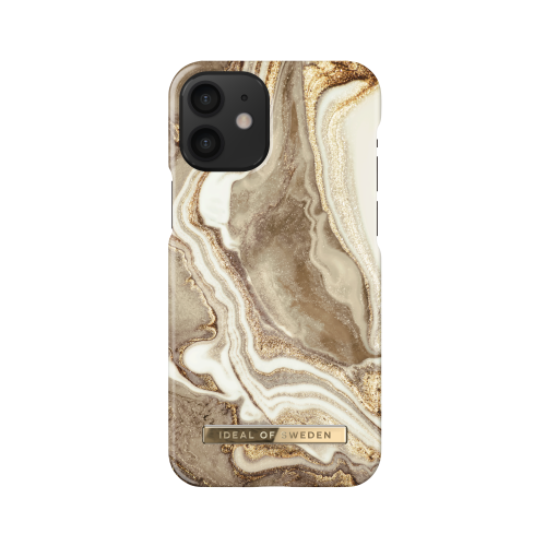 iDeal of Sweden Fashion Case Golden Sand Marble iPhone 12 Mini (5,4&apos;)