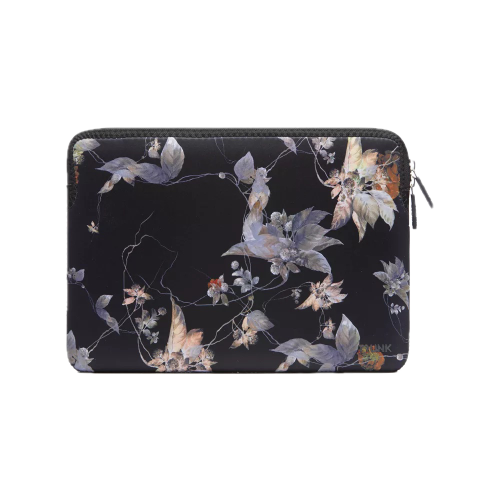 TRUNK Neoprene Sleeve 13" - Black Flower