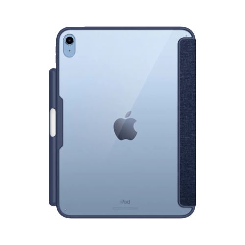QDOS MUSE Folio Case for iPad 10.9" (2022) - Clear / Blue
