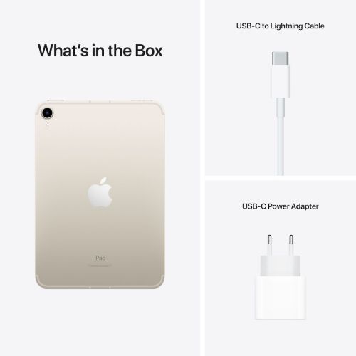 iPad mini 6 WiFi + Cellular 64GB - Starlight