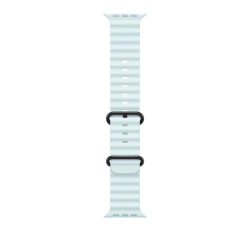 Apple Watch 49mm OceanBand IceBlue - Black Titanium