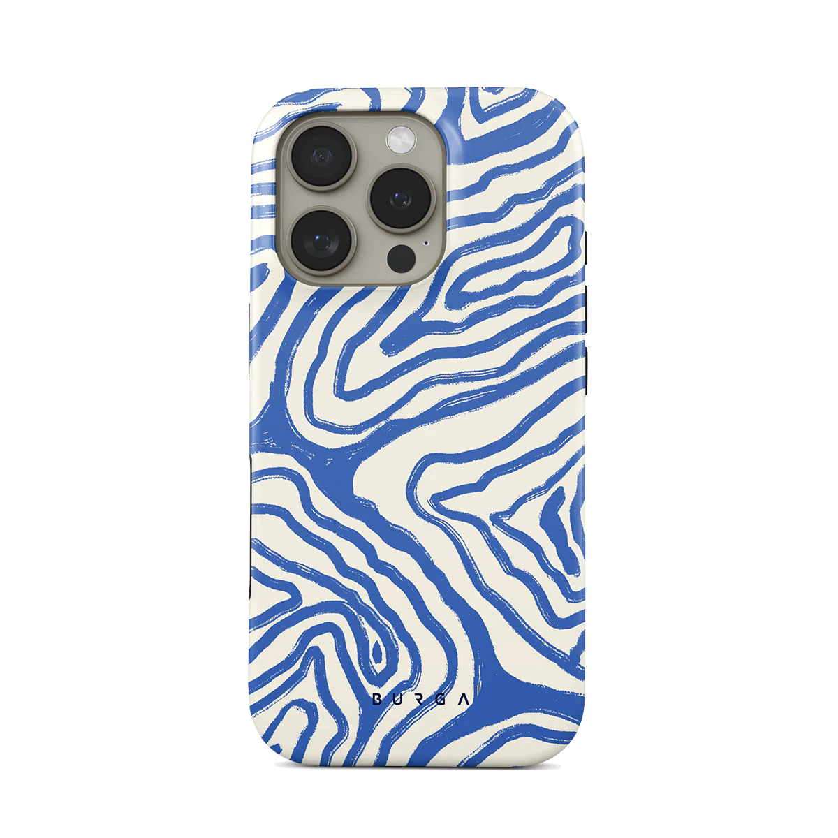 Stripy blue Burga Seven Seas phonecase